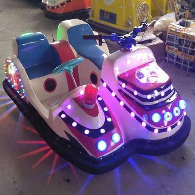 户外游乐设备新款斜跨摩托儿童电动双人游乐摆摊碰碰车广场游乐车