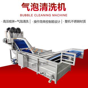 商用不锈钢苦菜清洗机苦菜绿茶清洗设备山野菜清洗机自动清洗