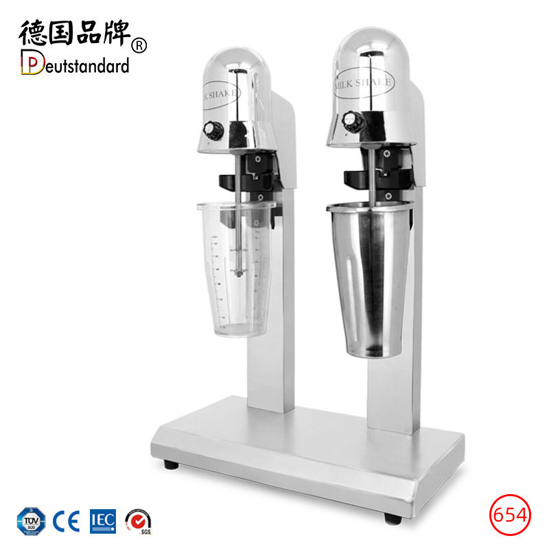 商用奶昔机 双头奶昔机 旋转奶昔设备 电动奶盖机 暴风雪烤奶搅拌