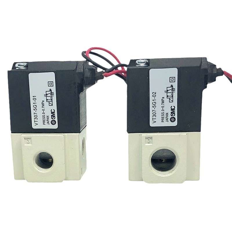 SMC电磁阀二位三通电磁阀VT307-5G1-01 VT307-6G1-02 真空电磁阀