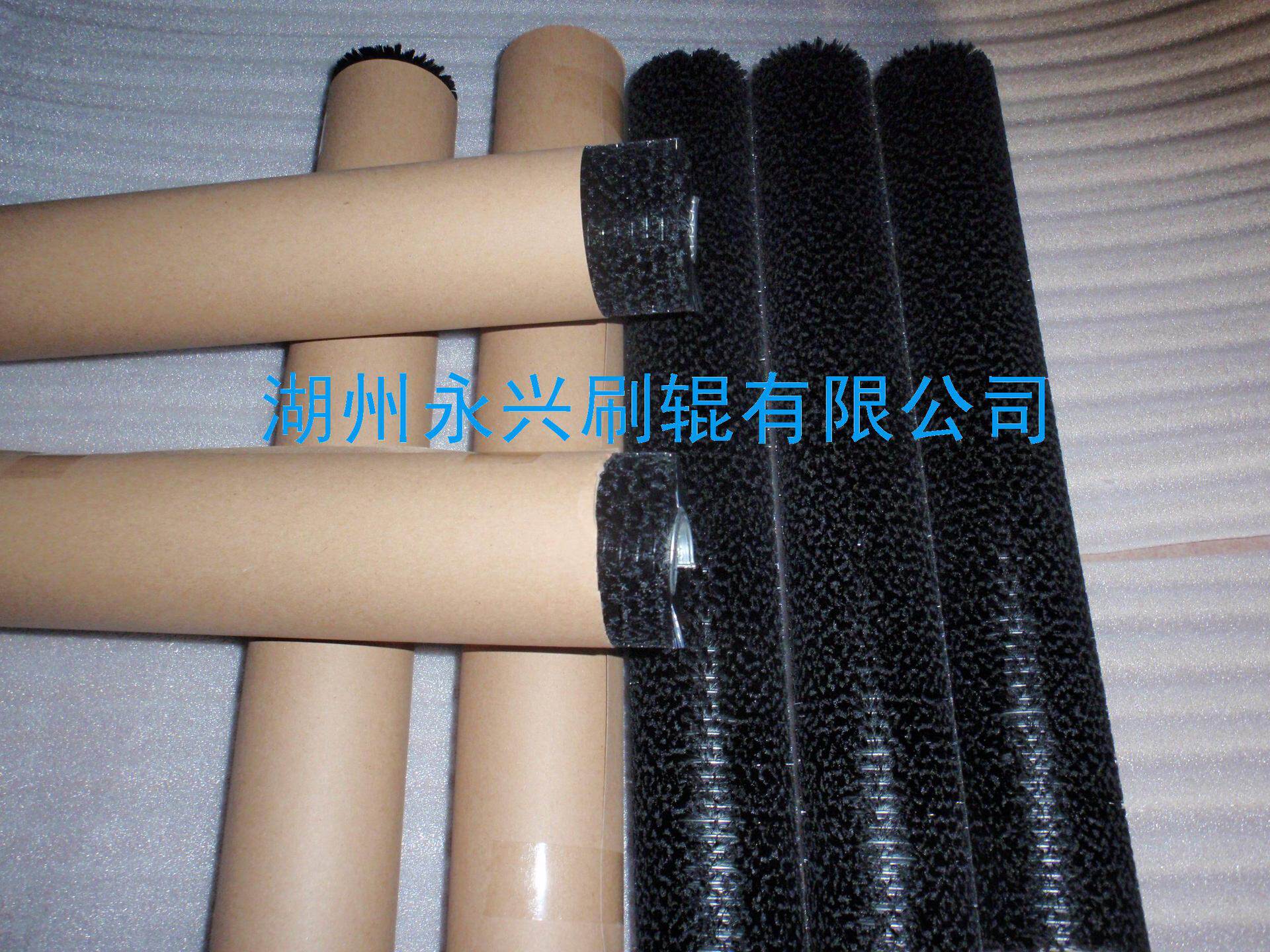 供应LCD玻璃清洗毛刷辊工业机械刷辊清洗机毛刷滚筒直销