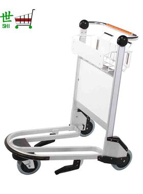 OS-AAT07 批发铝合金机场车 圆形铝合金行李车旺众款铝合金手推车