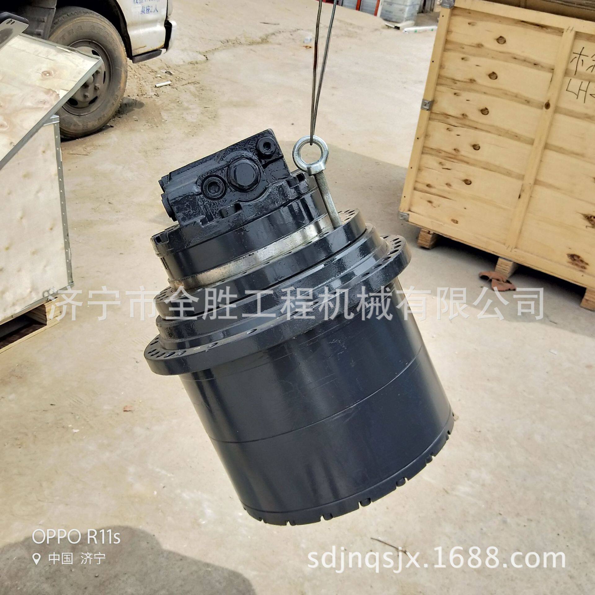 直销旋挖机280行走马达总成链轨总成支重轮涨紧油缸总成