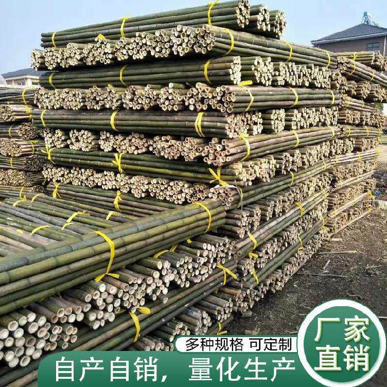 蔬菜打架竹竿栅栏杆细竹竿细长大棚葡萄藤架毛竹简易围栏室外竹干