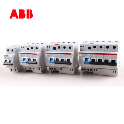 ABB断路器GSH200系列63A漏电保护开关4P四极GSH204 AC-B63/0.03