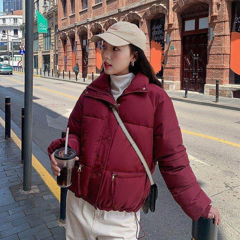短款2025新品爆款女外套羽绒学生