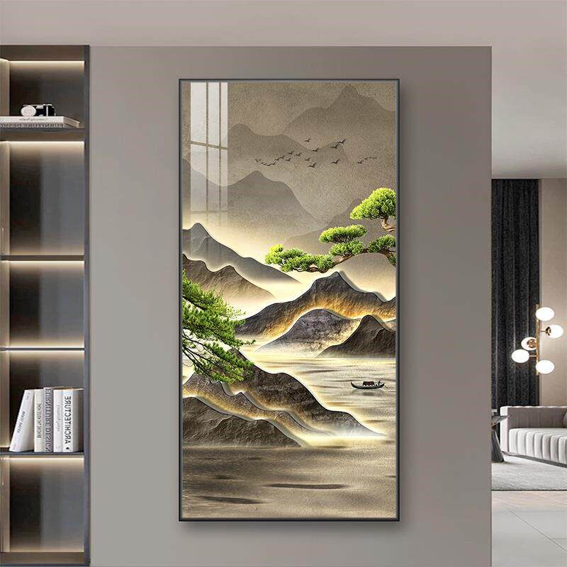 速发走廊过道墙壁画装饰画入户玄关装饰画挂画玄关现代简约客厅玄