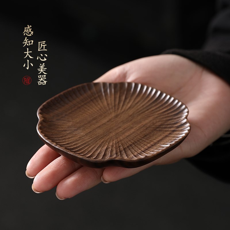 速发轻奢高级感茶杯垫托 家用茶具配件茶道杯托茶杯隔热垫套装