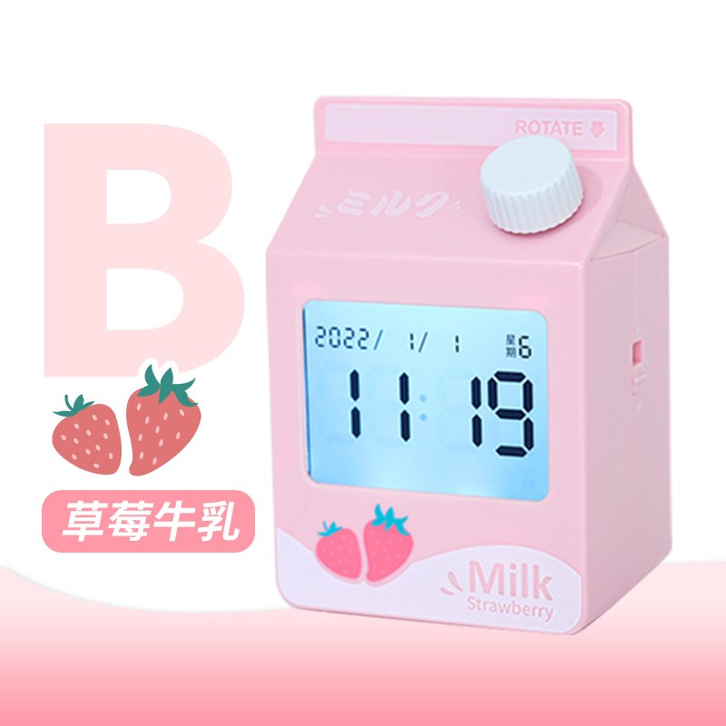 速发缤能牛乳带灯电子时间管理视学习专用可器化计时器多功纷静音
