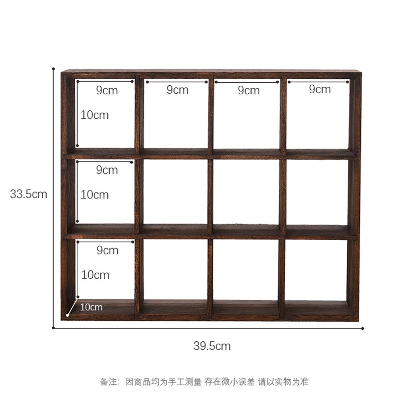 速发实木架宝阁摆多置物件茶杯架子茶具收纳架茶壶展示架博古架格