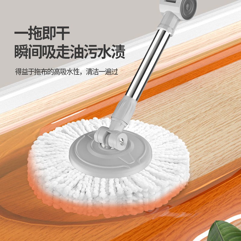 速发旋5拖把拖地用器自动式脱水拖布桶甩干202转新款一拖净家神地