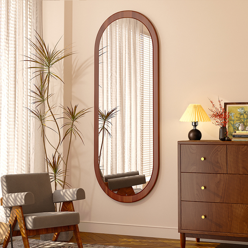 速发风镜身镜壁挂式镜用穿衣全落地家子生卧室贴墙大试衣镜