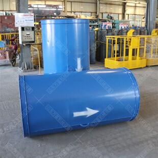 速发防逆流装 下防瓦斯风流铁风筒井置通逆 置矿用铁风筒逆向隔断装