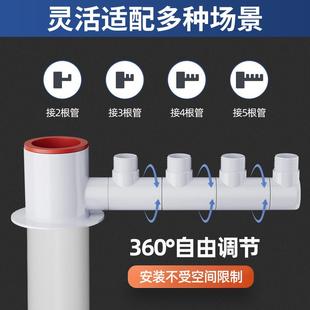 厨房下水管三通前置过滤器排水管道水槽洗碗机净水器多功 直销新款