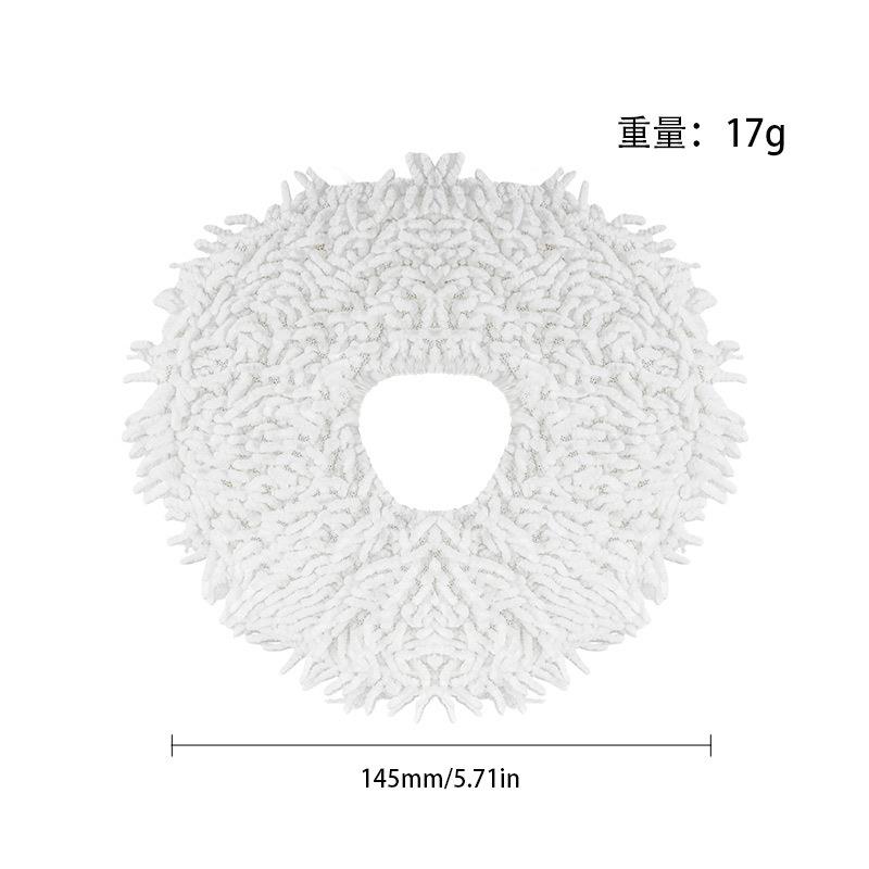 直销新款适用于云鲸J1扫地机器人配件抹布J2拖布耗材替换抹布可水