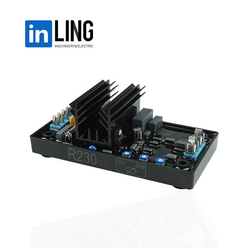 柴发机配件油板AVR调压R230自动电压调节器电子LRL稳电压板