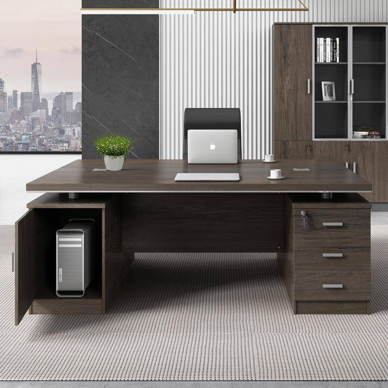 公家单人办公桌椅具组合员工简约现代位教TZL-5412师办公室电脑办