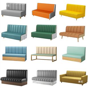 L餐厅卡座无品牌/发实软包U弧木形半圆储物柜靠墙卡沙座桌椅组合