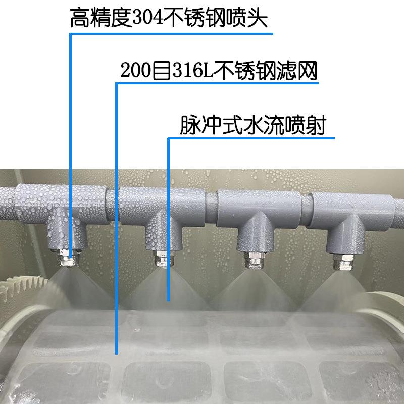鱼池滤转鼓微滤机水器产系养殖水过循环净化系7统自动反冲洗统设备