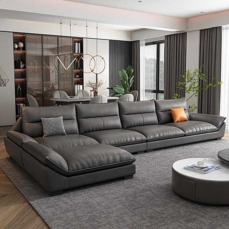 直排轻家用猫爪现代约贵妃沙发简皮奢客厅型小户意JGE式极简科技