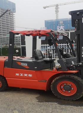 小五吨龙工叉车五吨手挡叉小动五吨小自车动挡叉车1-130015全柴高