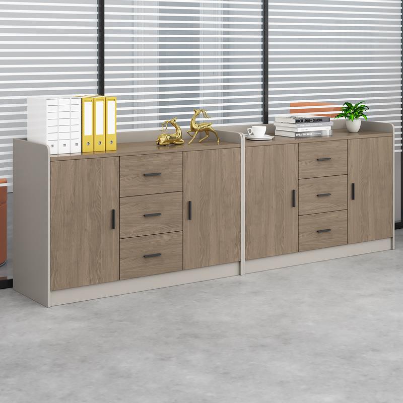 柜会储议室水柜办公茶室办公柜tb-72435子文件柜隔矮断柜带锁物柜