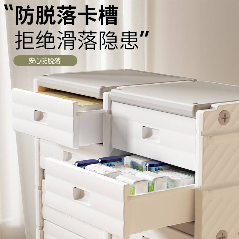 儿童玩具收纳架落地多层家用宝宝置物玩具架简易分类整理箱储物柜