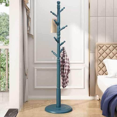 实木衣帽架挂客包架子落地F875SS5M室置内卧家用厅立式物挂架进门