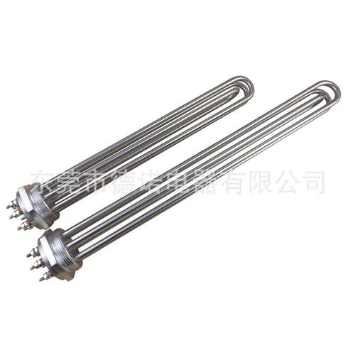 316合L不钢电热管镍络金80无品牌/0锈加热管水箱DN40法兰电加热管