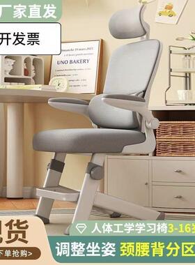 升降工学中脑椅子青高初学生专用写字书桌椅子儿12549童学习年椅