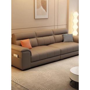 现代新款 风户轻奢沙发客厅小型家沙用发沙发直排YQQ发沙豪华 意式