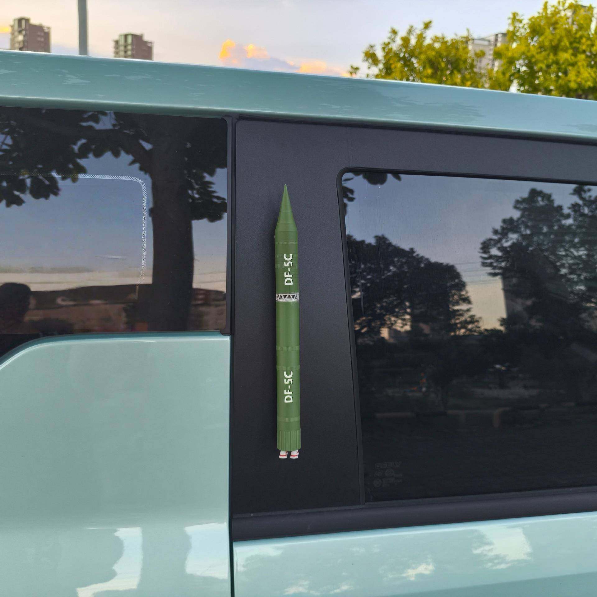 C东风5C车顶模型型贴DF-C模型车5身装饰贴模DF-5无品牌/车身贴图片