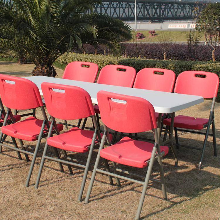 9外小折饭叠桌桌子简易饭桌台户摆摊桌椅家用户型餐KIL桌学习桌塑