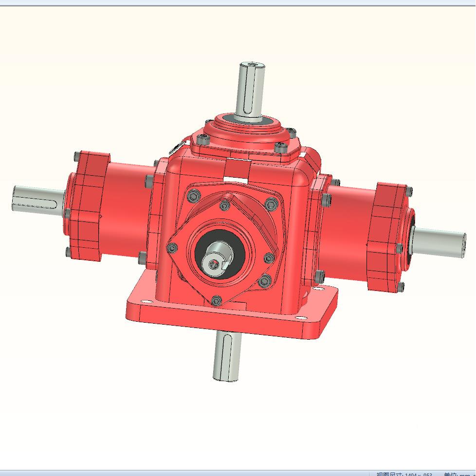 T6-1:-D-LR-(DLR-O)T列系螺旋T6-LR001锥齿轮转向箱T型换1向器转