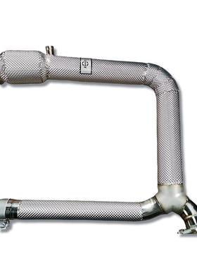 汽排气管PoBSJ718rsch车e718改装排气直管通20钼隔热头段支0持海