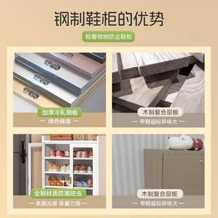 直销新款 架子多功能收纳神器钢制入户简易室内多层 鞋 柜家用门口鞋
