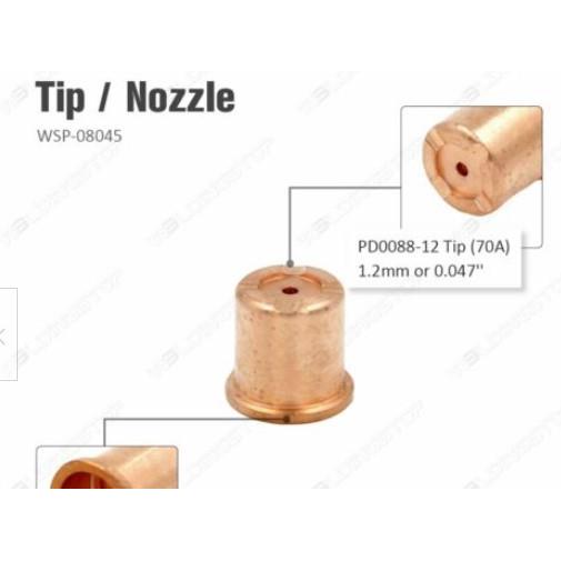 件CB70R电极喷嘴28P00623电极PD0019-1PD00D0019-1288-12