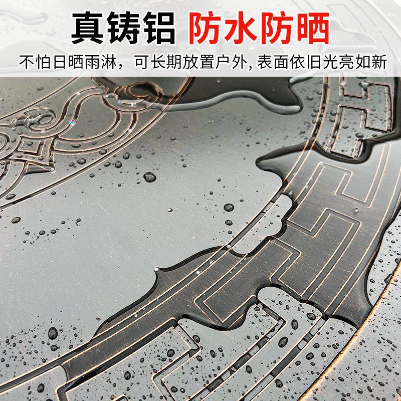 户外桌椅铸铝庭院桌椅室别墅闲花园阳台休水简约露营TIX摆餐外防