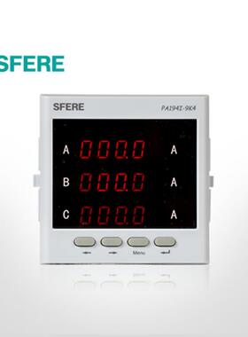 江苏斯菲尔电气sfEerP1001A194流I-9K4智能LD交三相数显e电流表