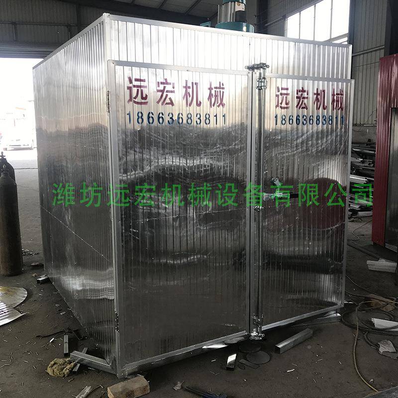 厂家制定电热加竹签竹制房烘干设备品烤房竹丝烤房按需设计竹条烤
