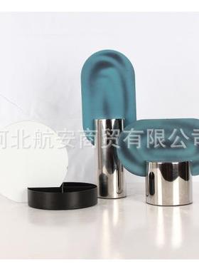 现代简不约创意屏风摆件锈钢工艺样板品房售楼居处桌面家软PYU装