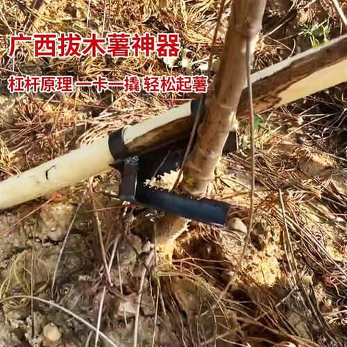 广西拨木薯专用工具手动拔棉花杆农作杆手动工具省力拔木薯神器