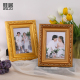 欧式 7寸812婚纱照片挂墙 相框摆台高级感冲洗打印加带订定制做成6