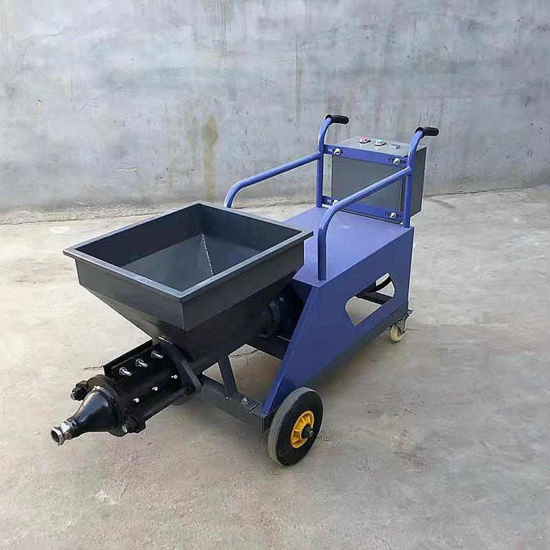 小型多功能水泥砂浆灌浆机防盗门4KW电动注浆机螺杆式灌浆输送泵