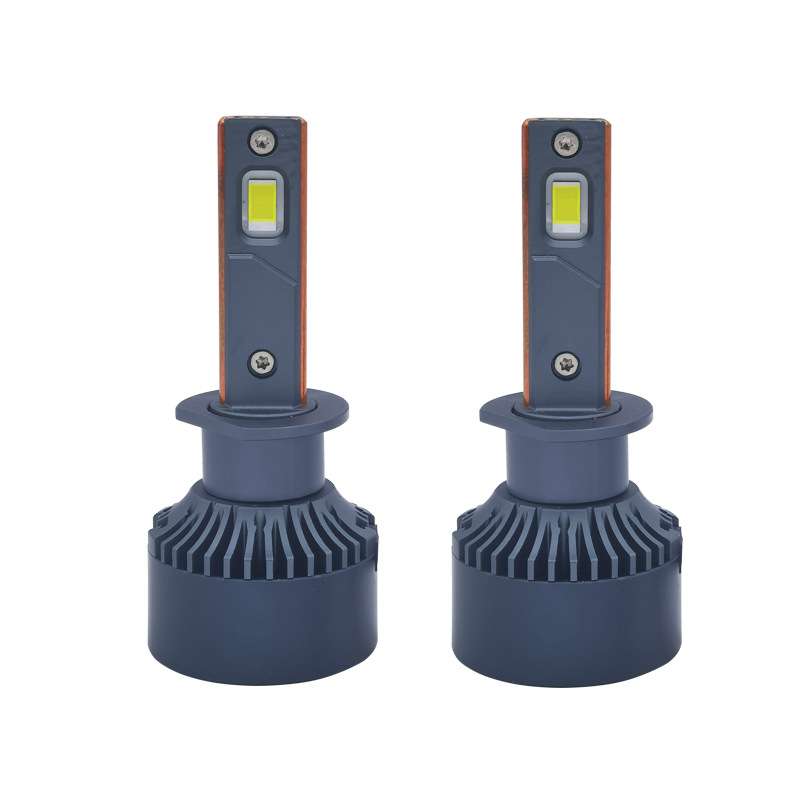 跨境双铜管强光汽车LED大灯h1h11h7超亮h4远近一体9005灯泡前大灯