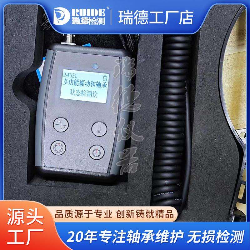 瑞德RUIDE-BC302流动测震仪/振动检测轴承状态分析红外线温度测量
