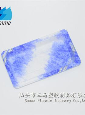 Samma-1100GA(1箱800套)塑料小号寿司盒带透明盖子