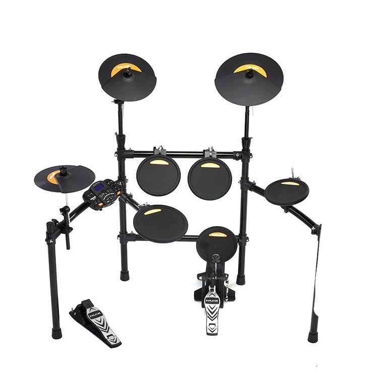 NUX小天使电子鼓DM7/DM4S电子架子鼓儿童初学练习便携成人电鼓5鼓