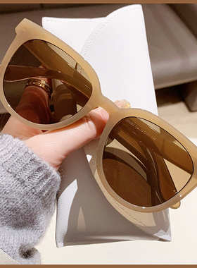 速发刘亦菲许太潮韩版0级感2高24太款茶色新抗UV