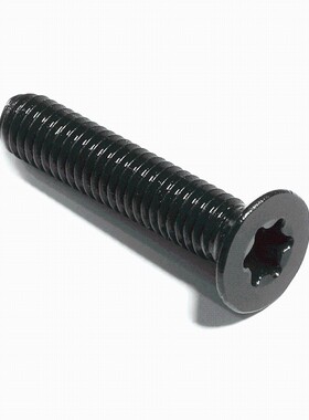 速发M445M6黑色0M不锈钢梅花螺丝星型平头钉螺机沉头黑锌螺丝